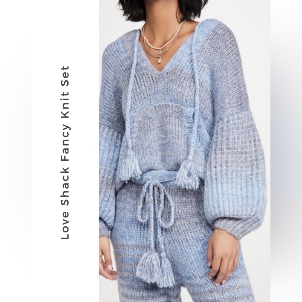 Super Cozy Love Shack Fancy Knit Set